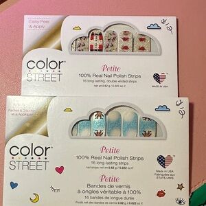 Color Street Petite Nail Strips - This is a bundle of 2 sets. Christmas themed.